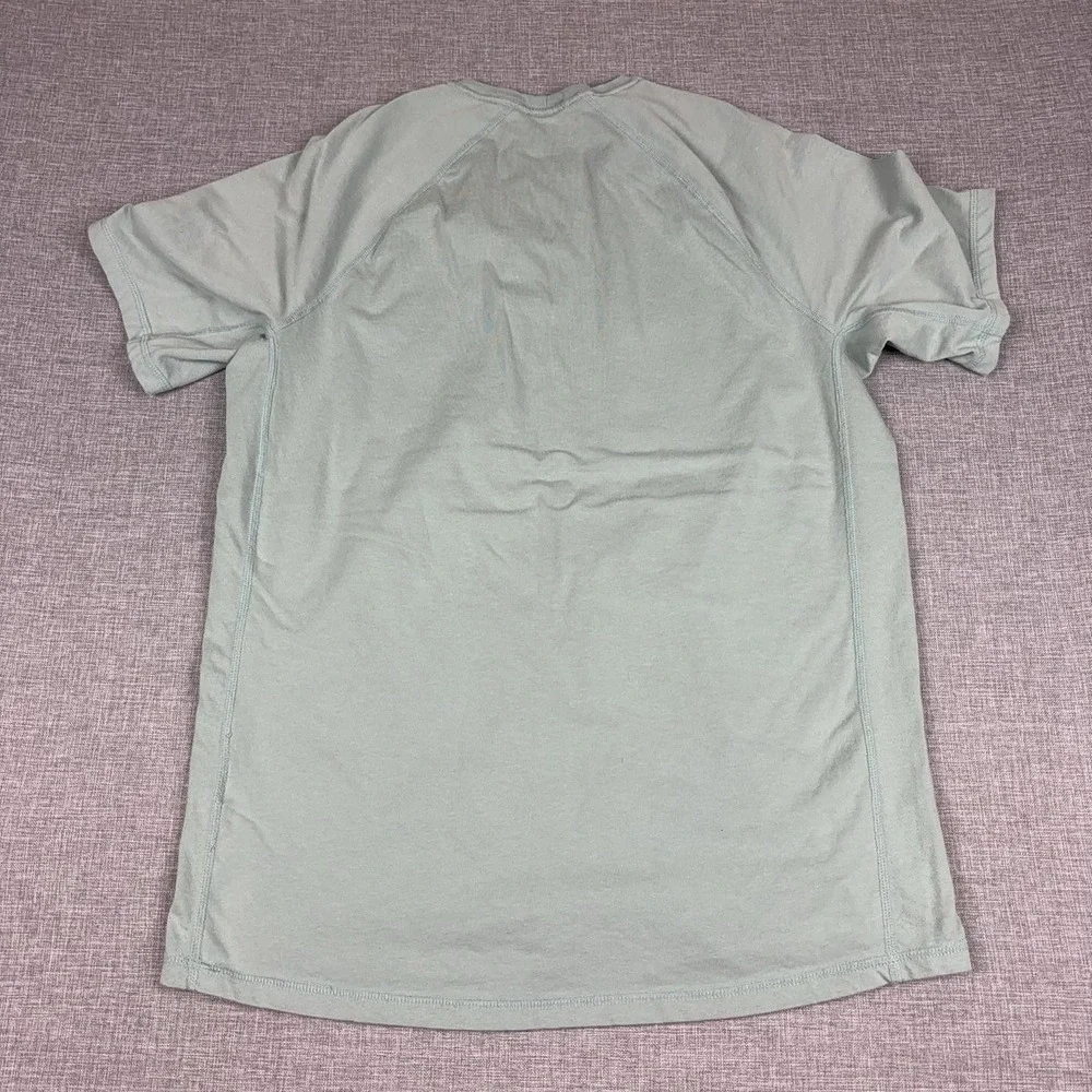 Carhartt Force Shirt Mens Medium Green Short Sleeve Pocket Relaxed Fit Tee